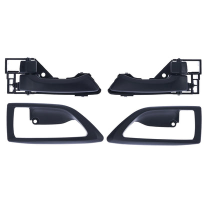 Set of 4 Inner Door Handles for Isuzu N-Series (2009–Present) Black