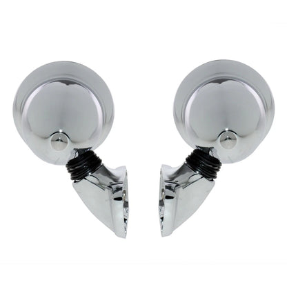 Set of 2 Chrome Door Mirrors for Chevrolet Camaro (1967–1969)