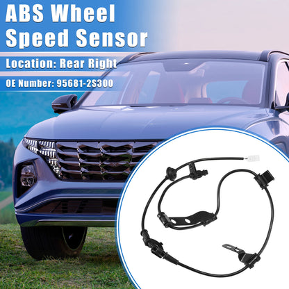 ABS Wheel Speed Sensor for Hyundai Tucson (2016–2021) Rear Right No. 95681-2S300