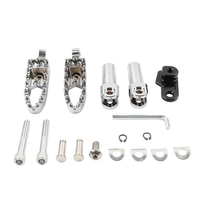 Rear Passenger Foot Pegs for Harley Softail Deluxe Fat Bob (2018–2023)