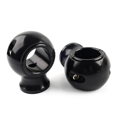 32mm 1.25" Fat Handlebar Risers Clamp Black for Harley Touring