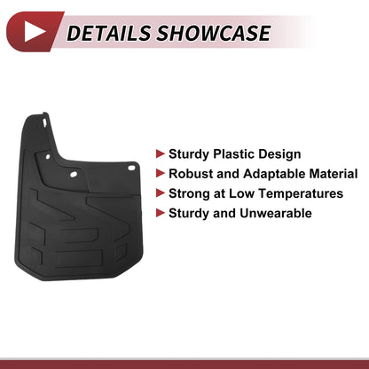 Set of 2 Mud Flaps Splash Guards for Chevrolet Colorado (2023–2024)