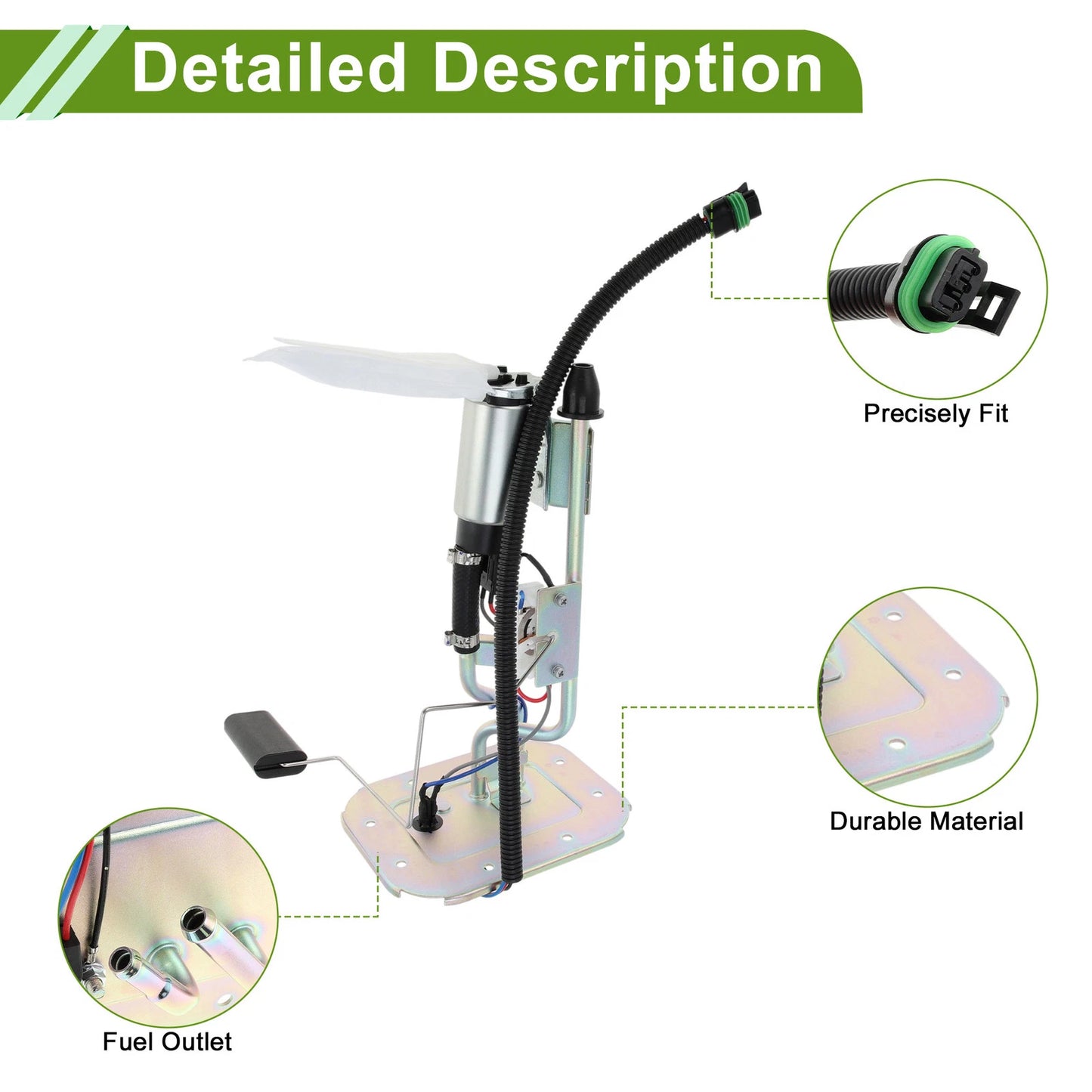 Fuel Pump Module with Sending Unit for Jeep Wrangler YJ (1991–1995)