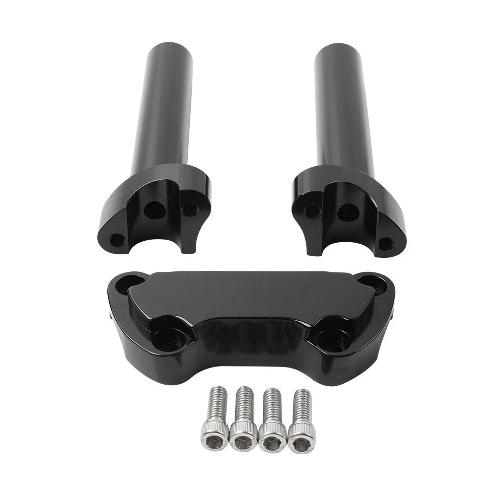 6.5" Handlebar Riser 1" Top Clamp for Harley Softail Dyna Sportster (1982–2023)