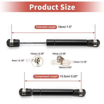 Set of 2 Lift Supports Struts Shocks Gas Spring for RV Car (7.5 inch, 30Lbs)