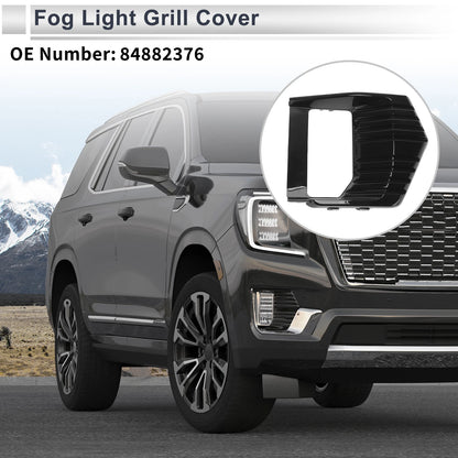 1 Pc Fog Light Grill for GMC Yukon (2021–2023) No. 84882376