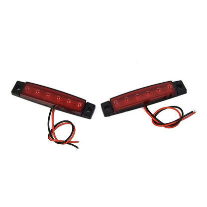 Stop 2x Mount Safe Trailer Light Tail Brake Lamp 8.3in DC Sealed RV Turn for RV