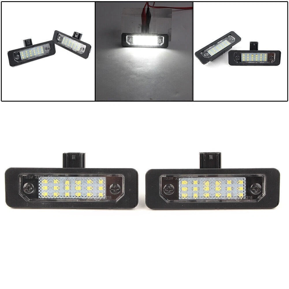 2X LED License Plate Light for Ford Flex Taurus Focus Fusion