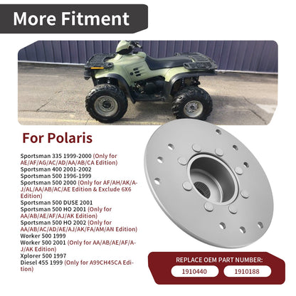 Rear Brake Rotor Disc for Polaris Worker 500, Xplorer 500 (1996–2005)