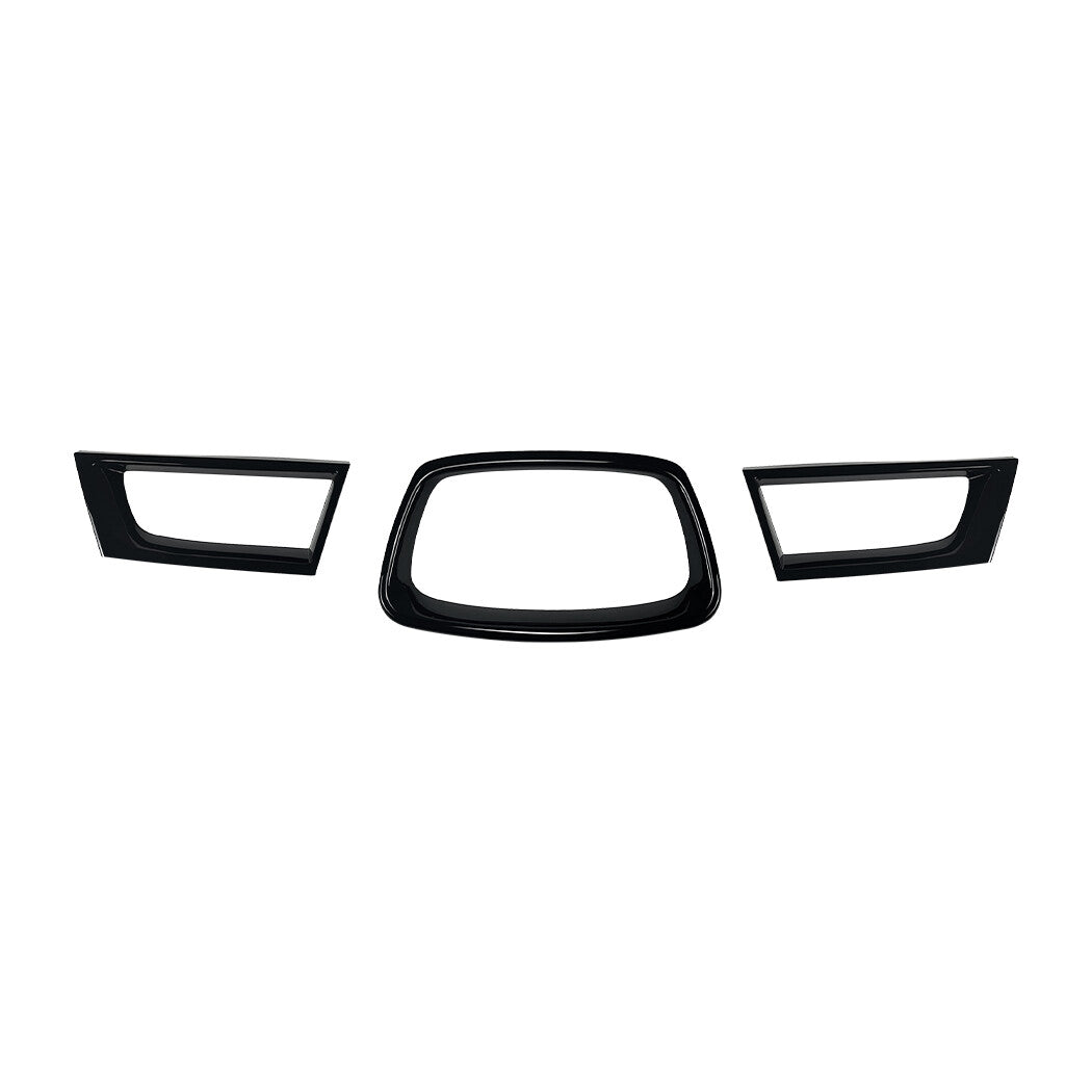 Gloss Black Front Bumper Grille for Subaru Impreza WRX STI (2006–2007)