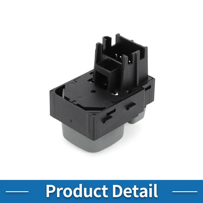 Car Mirror Switch for Chevrolet Blazer S10 2002-2005 Plastic Black Gray 1 x