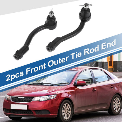2X Front Outer Tie Rod Ends for Kia Soul (2010–2013) No. 568202K050