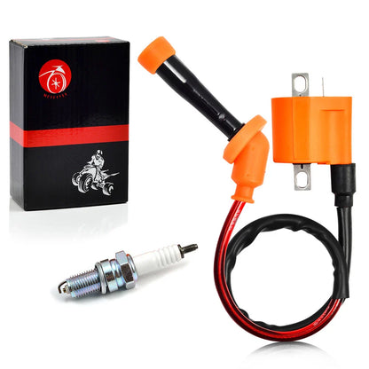 2 x Ignition Coil & Spark Plug for ARCTIC CAT 700 EFI (2006–2008)