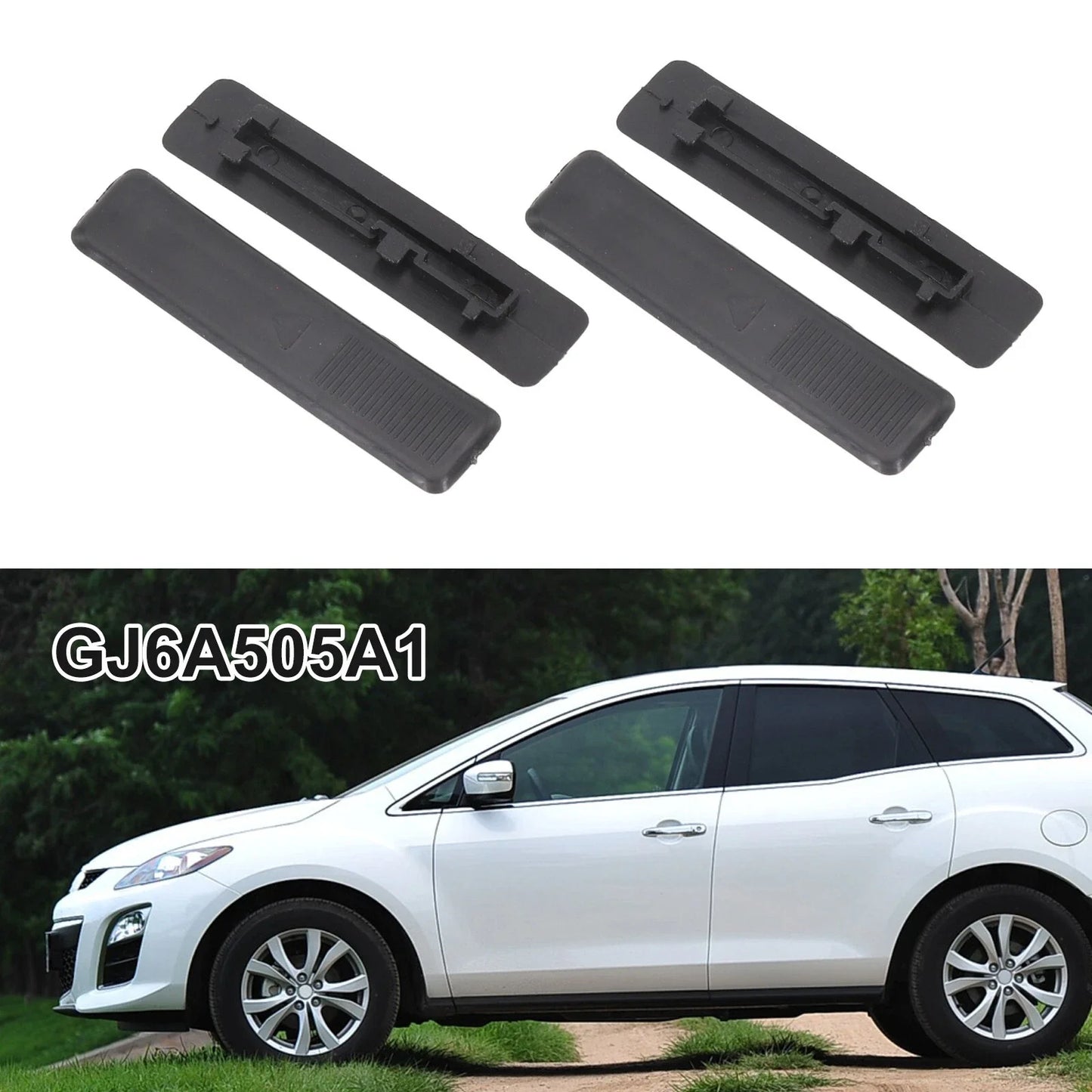 Decorative Strips / Roof Rack Molded Plastic for GJ6A