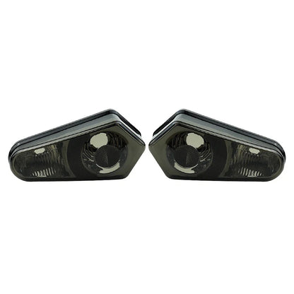 Black Tail Light Covers for Polaris RZR 800, Sportsman 500 (2005-2014)