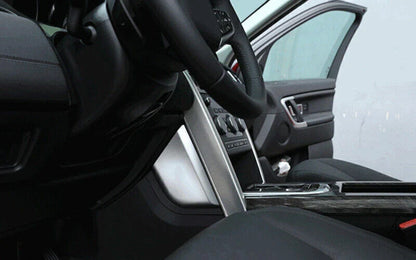 2 x Matte Silver Center Trim Frame Console for Discovery Sport (2015–2019)
