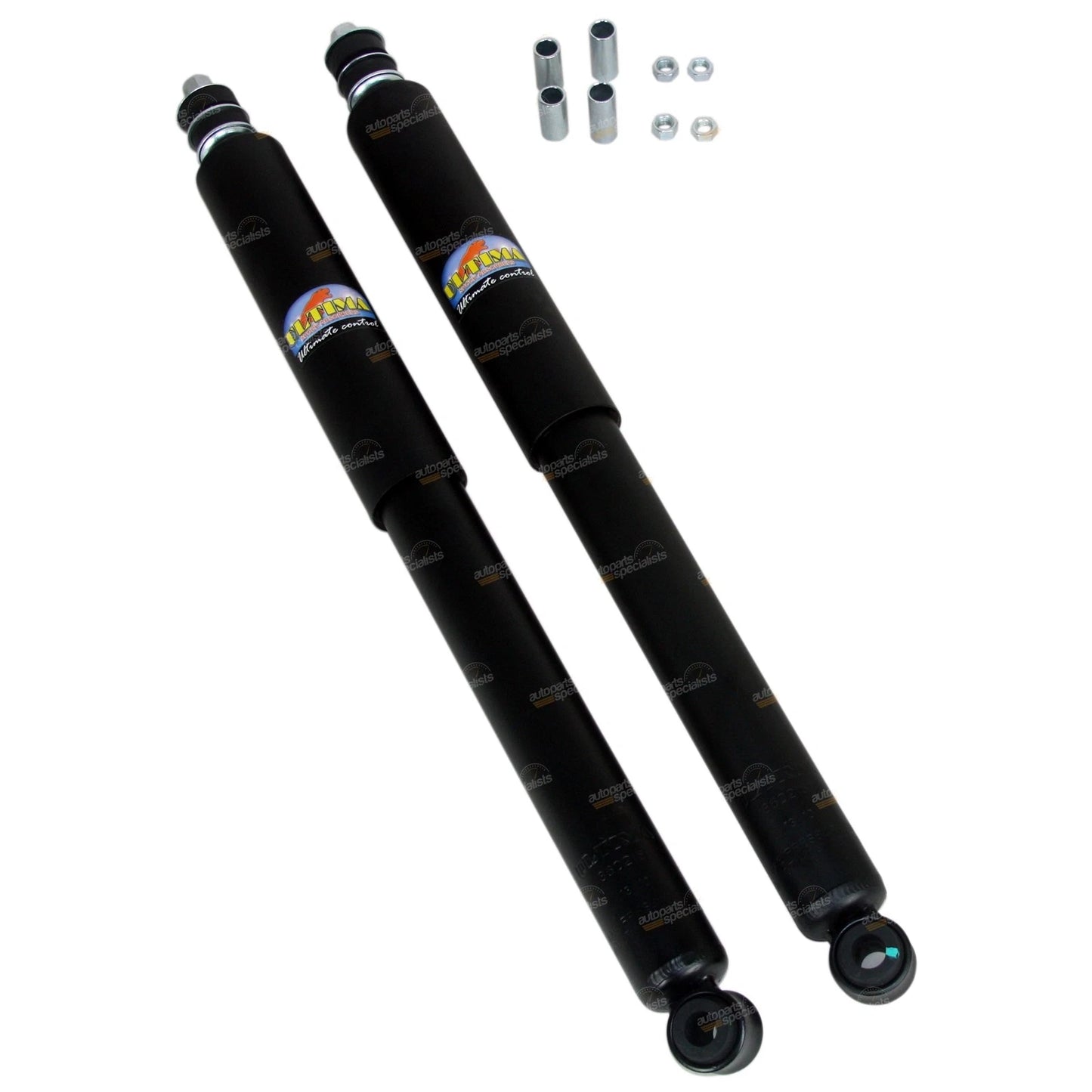 2 Rear Gas Shock Absorbers for Toyota RT104 Corona Sedan (1974–1979)