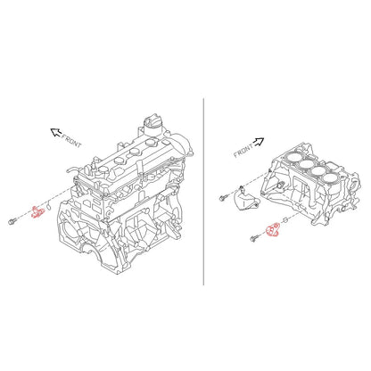 Crankshaft Position Sensor for Nissan Lafesta (2004–2012)