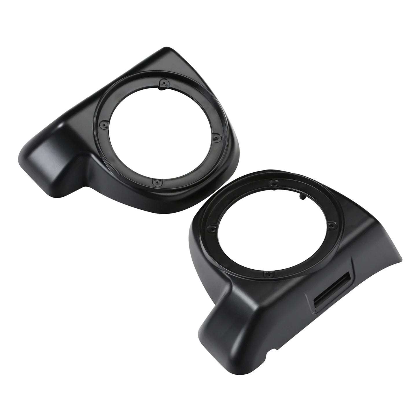 6.5" Lower Fairings Speaker Pods for Harley Road Glide (2014-2024) Black Denim