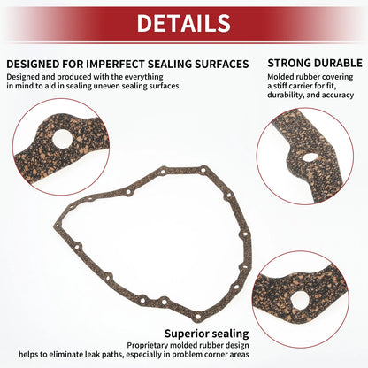 Oil Pan Gasket No.313973JX0A for Nissan Sentra, Versa (2012–2019)