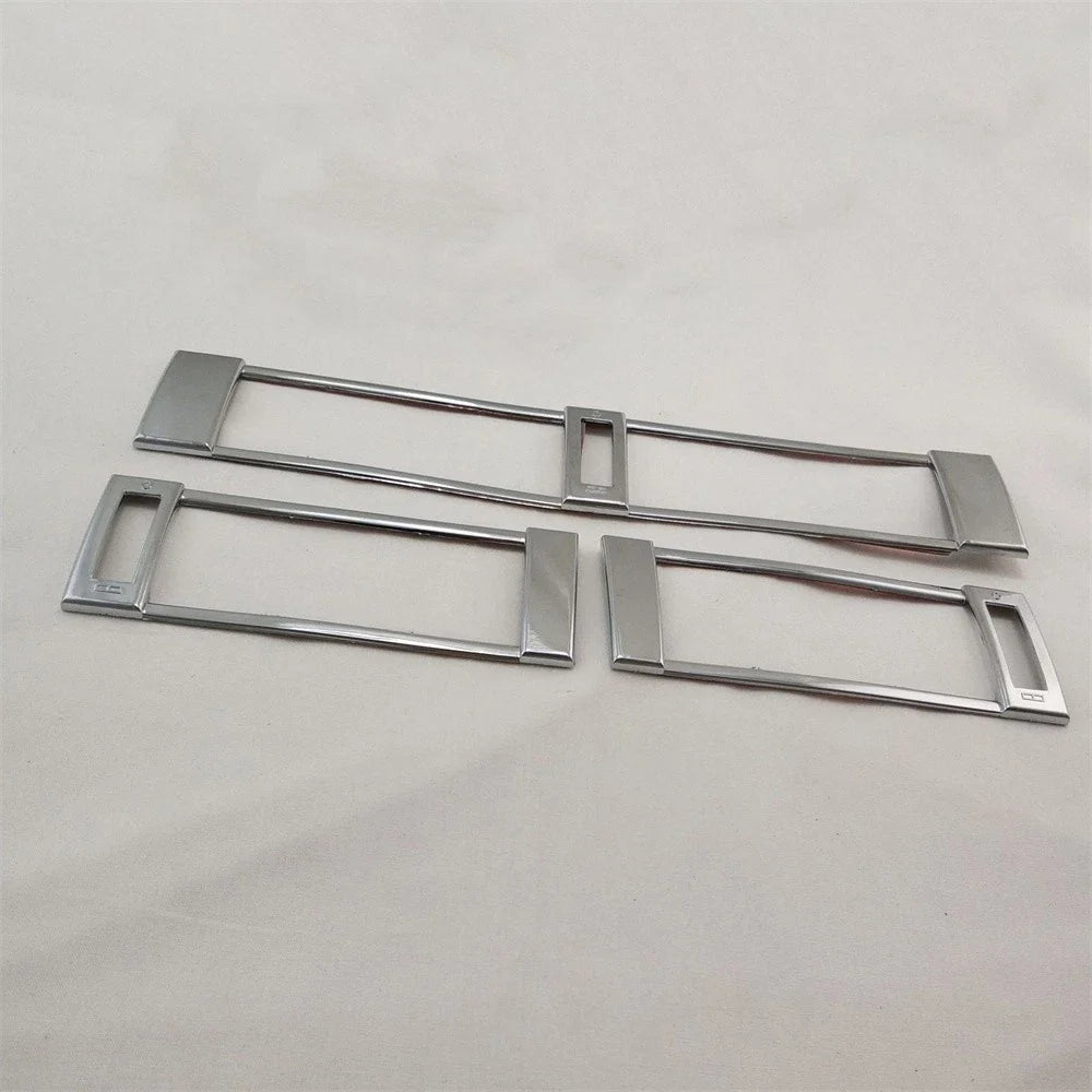 Air Vent Trim Kit Silver ABS for Benz W124 (1986-1994)