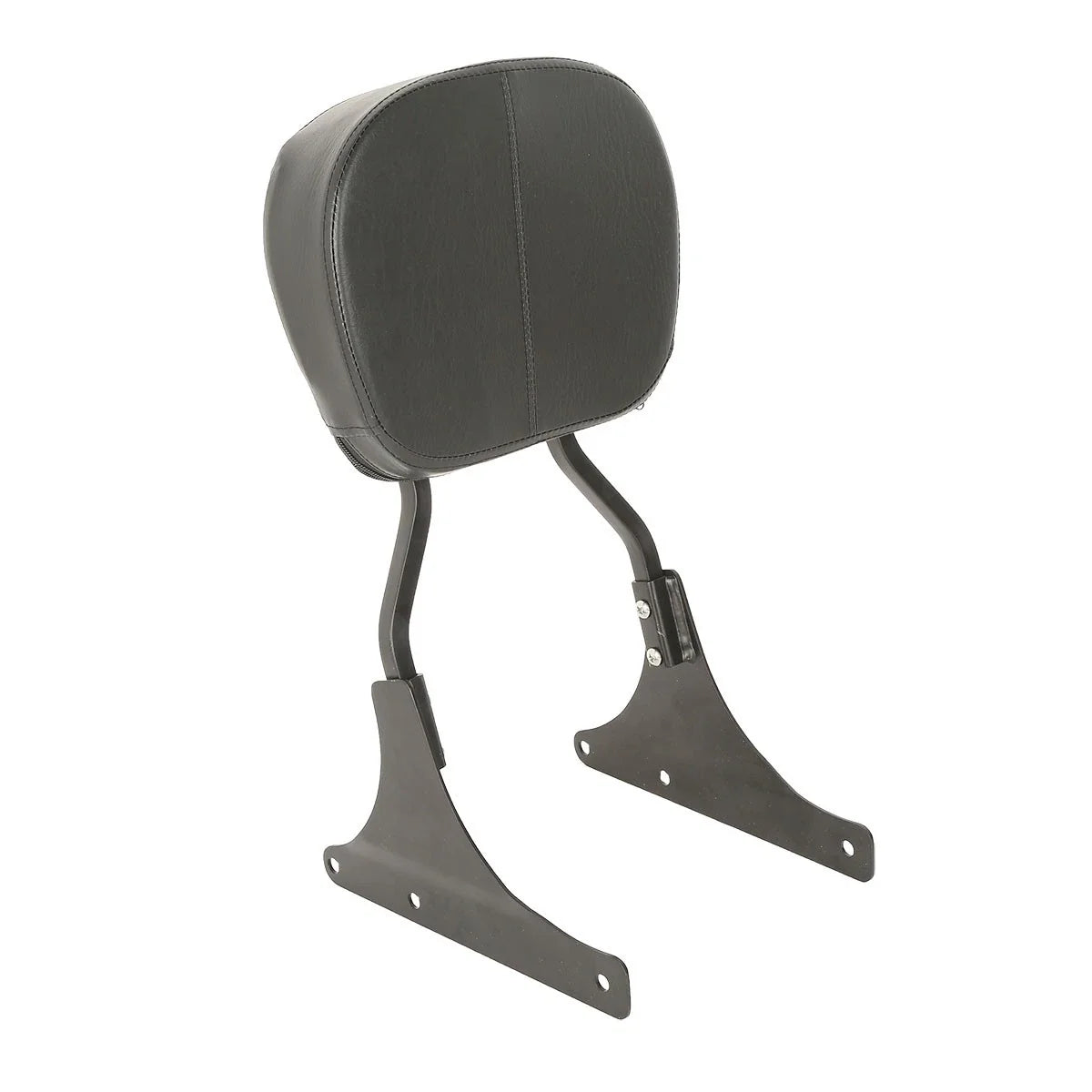 Black Low Backrest Sissy Bar for Harley Softail Custom FXSTC Fat Boy (2000-2017)