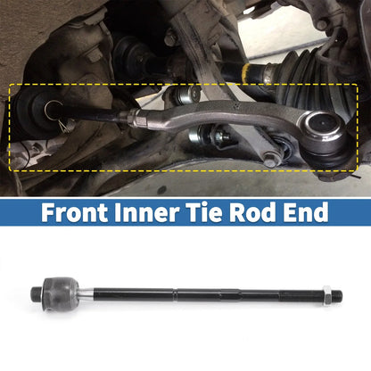 2 x Front Inner Tie Rod End Links for Dodge Magnum (2005-2008)