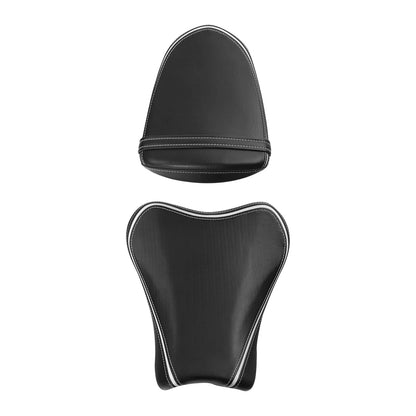 Black Rider Driver & Passenger Seat for Suzuki GSXR1000 (2005-2006)