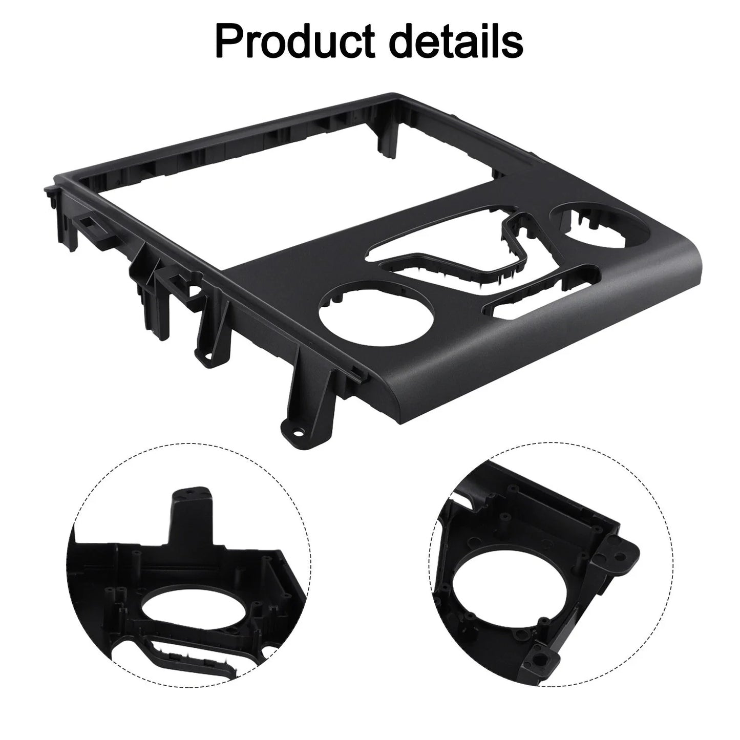 Sturdy Plastic Car Stereo Radio Fascia Frame for Ford Fusion Mondeo