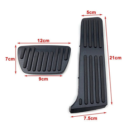 No Drilling Gas Brake Foot Pedal Cover for Toyota Camry (2018–2020) Blue