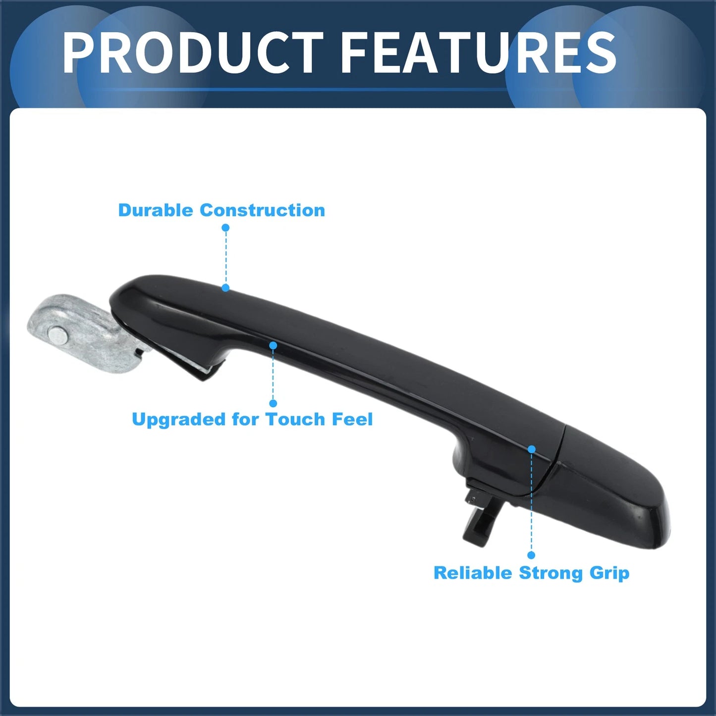 Rear Right Door Handle for Hyundai Accent GLS (2006–2011)