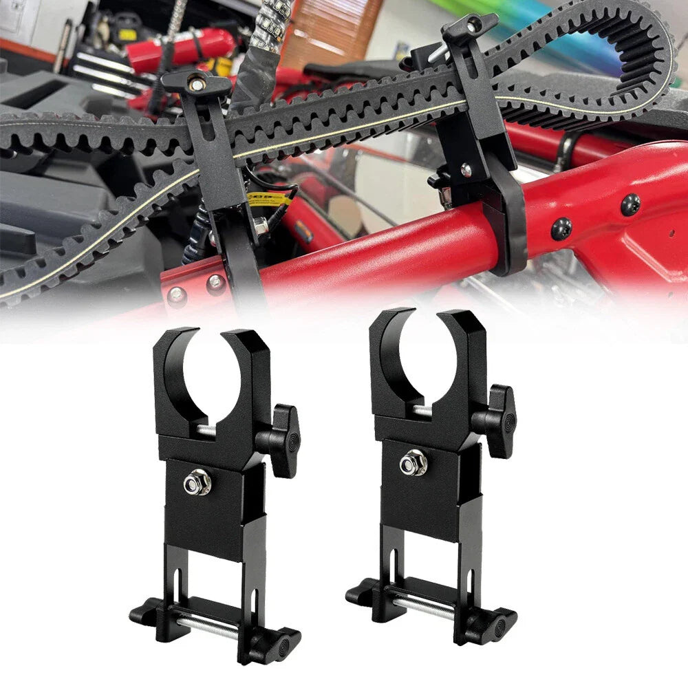 UTV Drive Belt Holder Mount for 1.5-2��� Roll Bars Polaris RZR, Can Am, Teryx, Mule