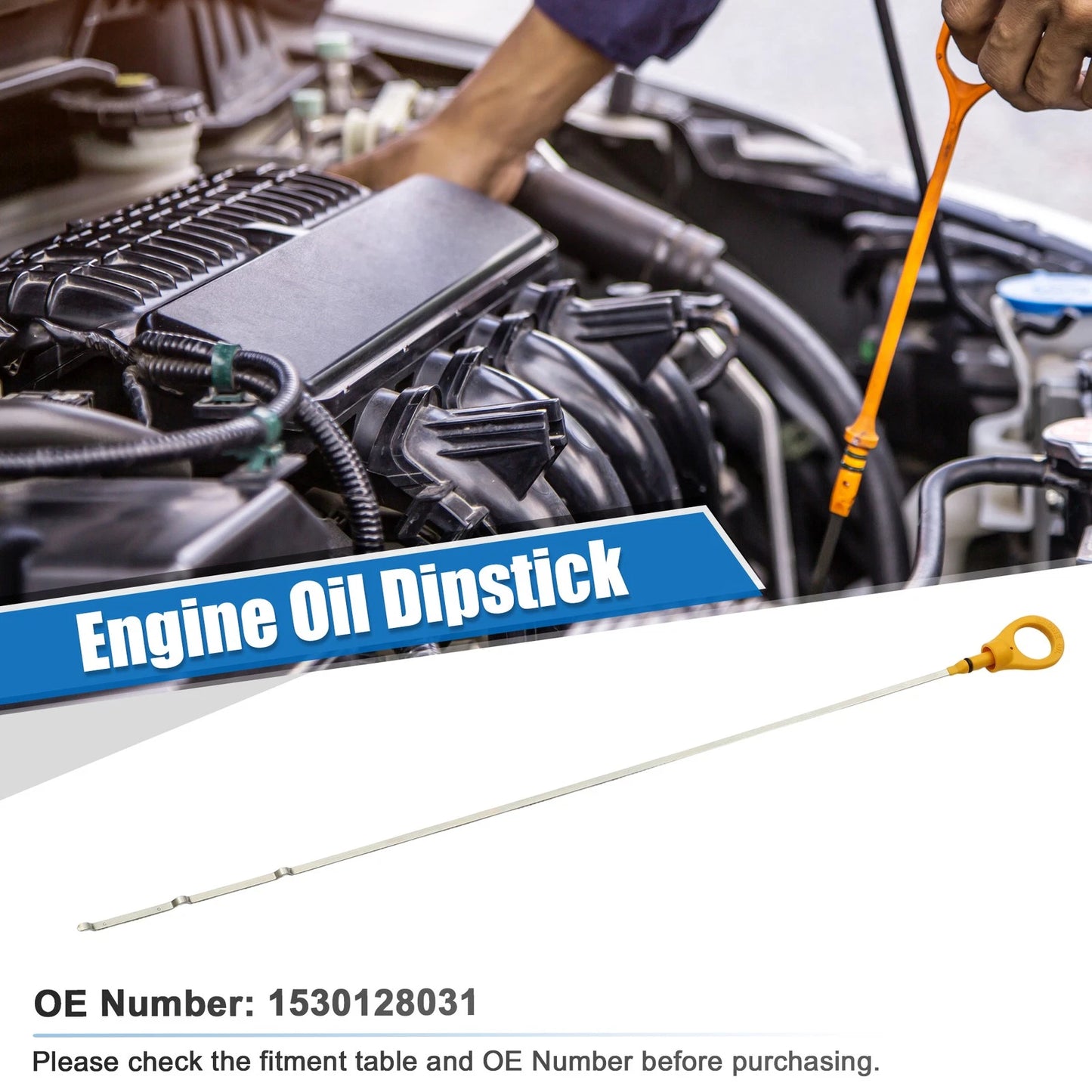 Engine Oil Fluid Level Dipstick for Toyota Corolla XRS (2005–2008) No. 1530128031