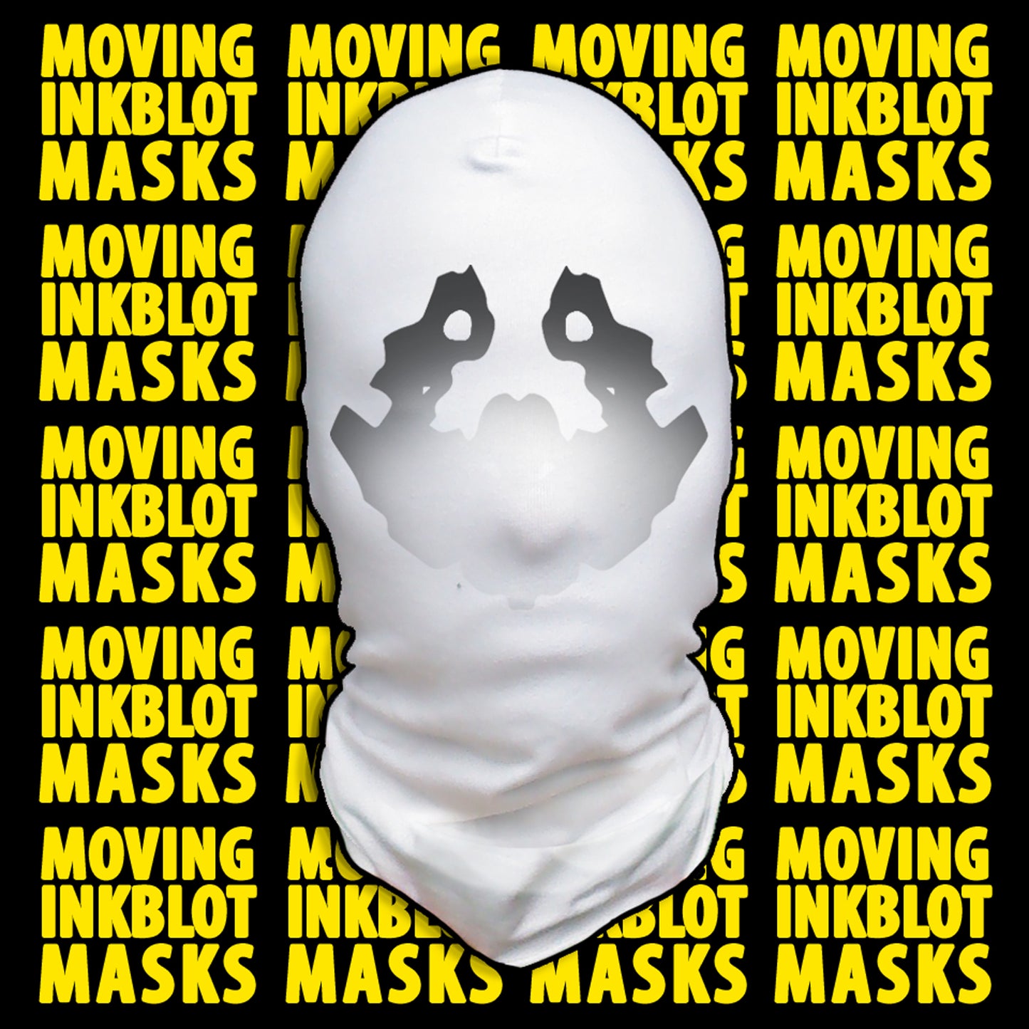 Rorschach Moving Inkblot Mask for Kids (Halloween Costume)