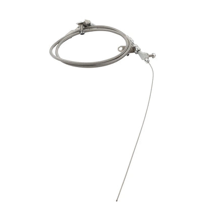 Stainless Steel Braided Kick Down Detent Cable for Ford C6 Transmission (1966–1986)