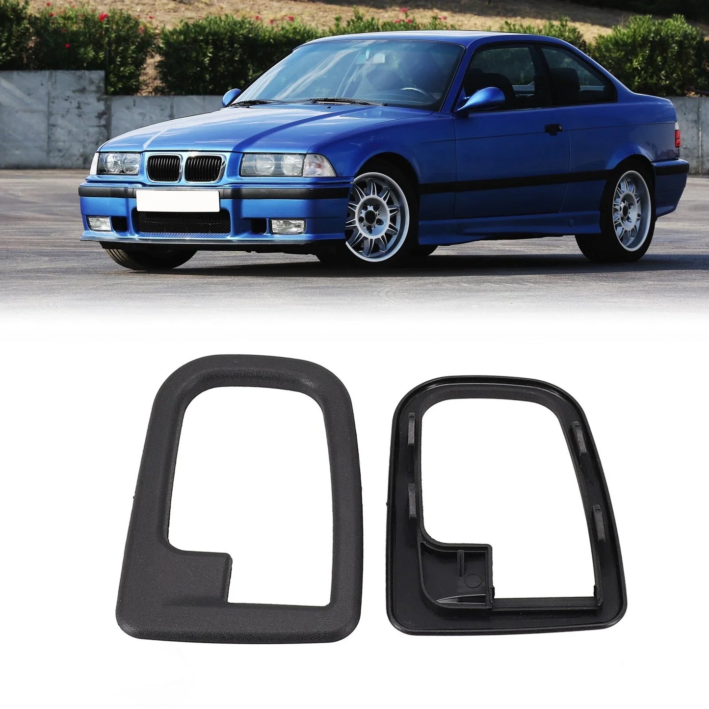 1× Pair Interior Door Handle Covers for Z3 Series E36 1996–2002