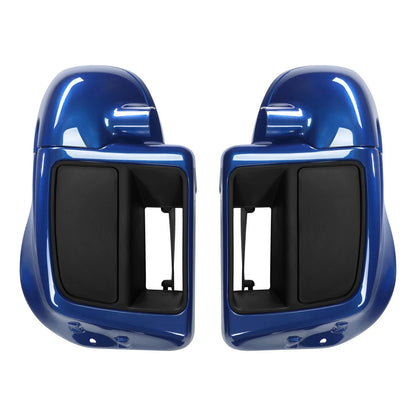 Vented Fairings Speaker Pods for Harley Touring (2014-2023) - Superior Blue