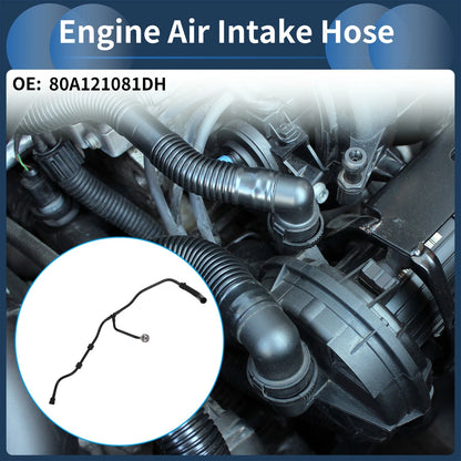 Engine Air Intake Hose for Audi Q5 2.0L (2018–2024) No. 80A121081DH Rubber