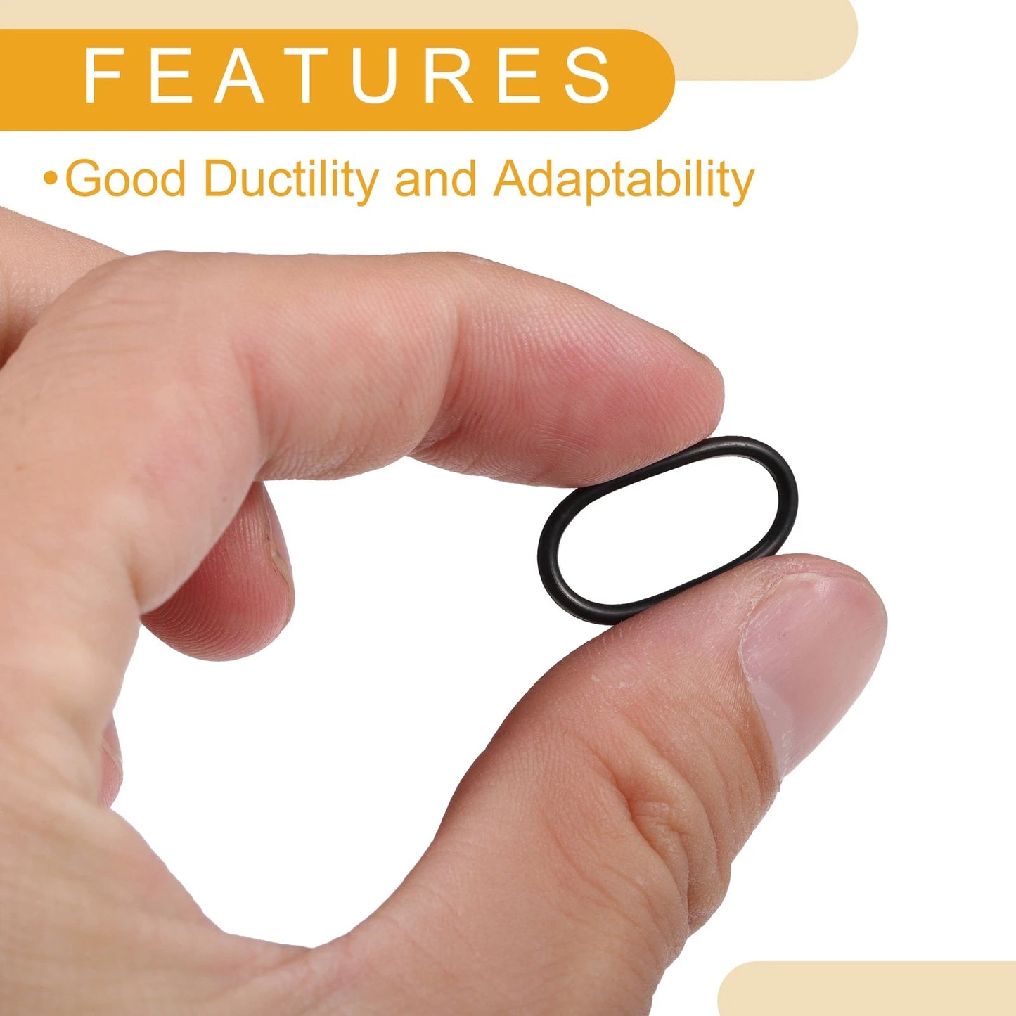 50pcs NBR Rubber O Ring Seal Gasket for Cars Trucks (14mm ID x 1.5mm CS)