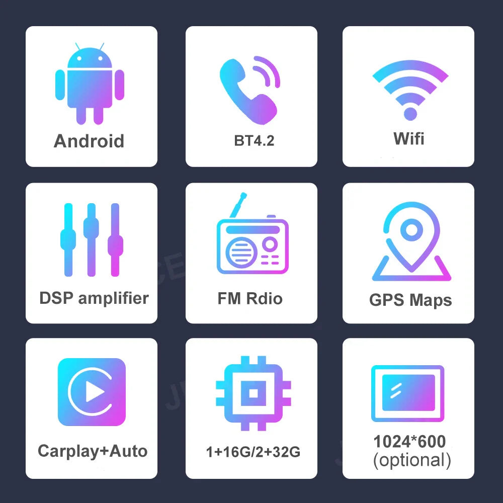 Apple CarPlay Radio Navigation for Holden Captiva 5 (2006-2015)