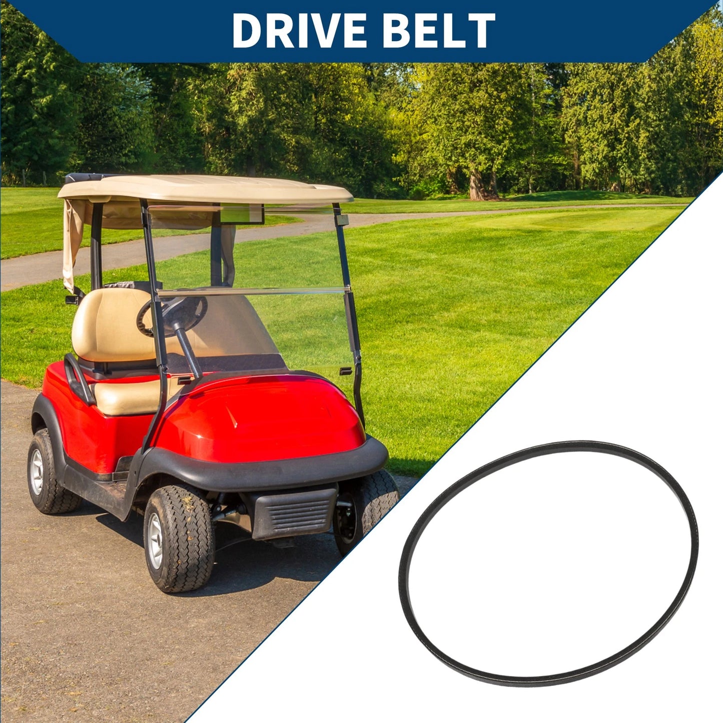 Drive Belt for EZGO TXT 4 Cycle Gas (1991–Present) 295cc
