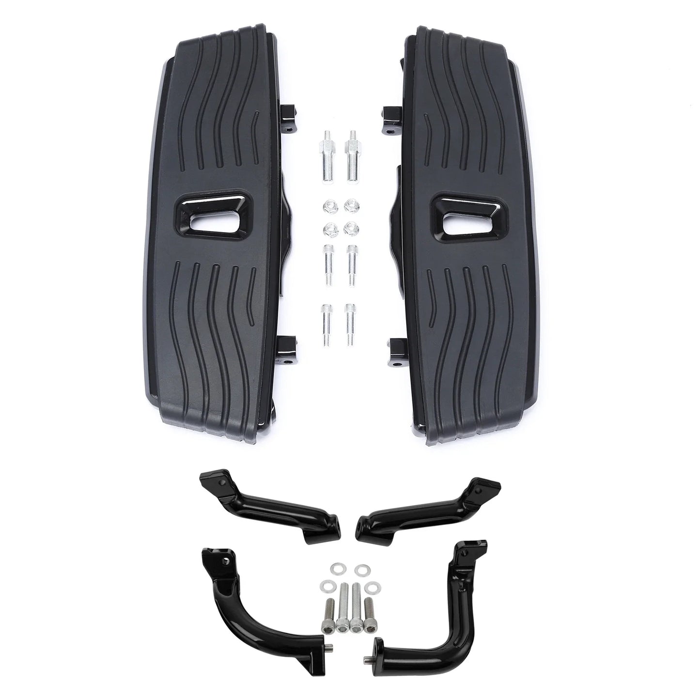 Driver Floorboards Footboards Bracket for Harley Road King Glide (2014-2024)