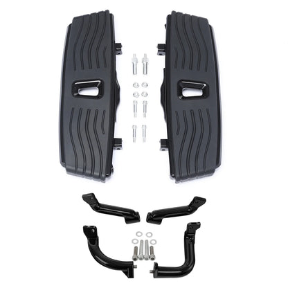 Driver Floorboards Footboards Bracket for Harley Road King Glide (2014-2024)