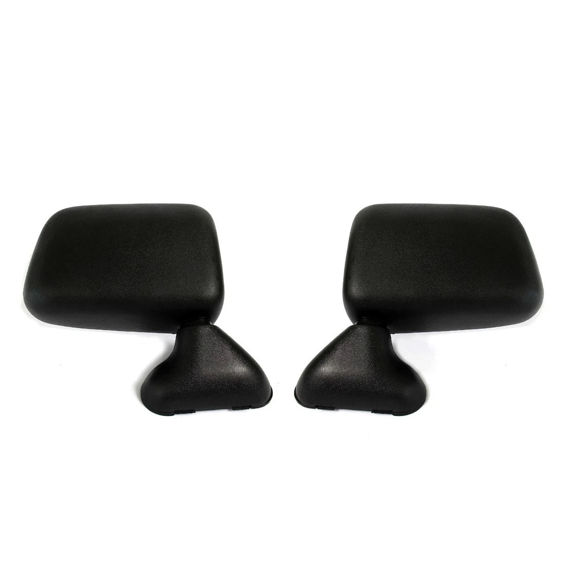 Pair of Black Door Mirrors for Toyota Hilux (1988–1998)