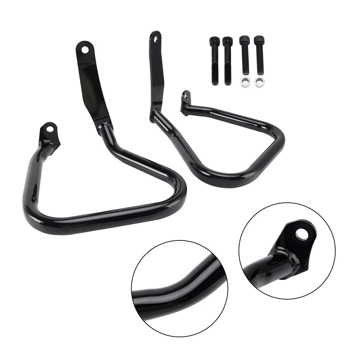 Frame Protection Bars for Low Rider St Fxlrst (2022–2024) Black Steel