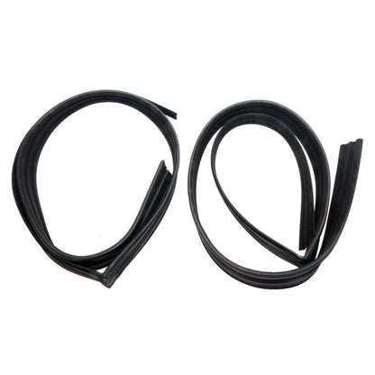 Set of 2 Door Glass Run Channel Rubber Seals for Isuzu Elf NPR NKR (1984)