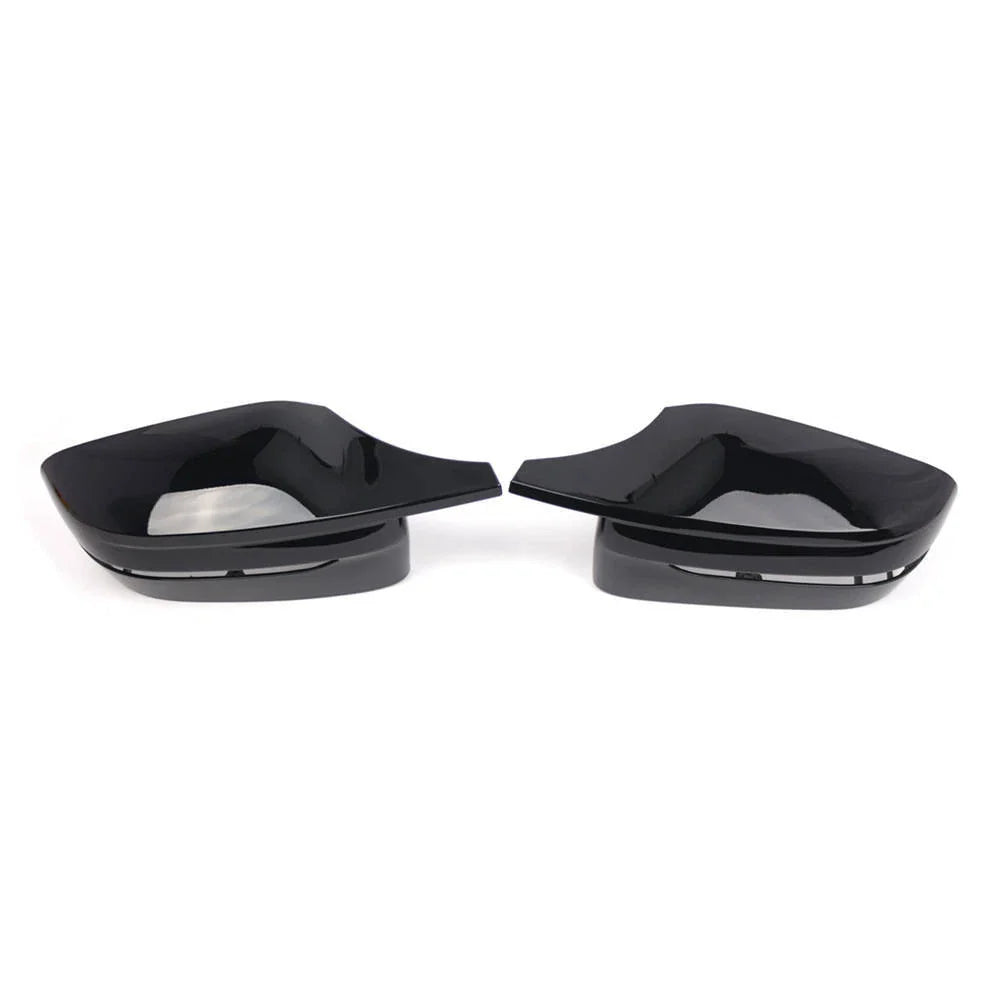 M Style Glossy Black Side Mirror Cover Caps for BMW 3 Series (2019–2023)