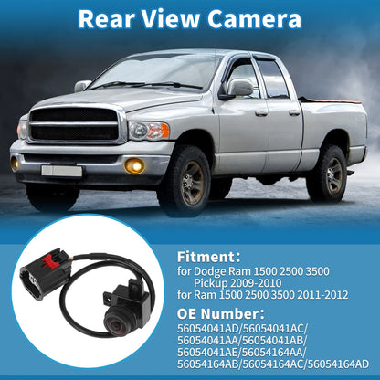 Rear View Park Assist Backup Camera 56054041AD for Dodge Ram 1500 2500 3500 (2009–2018)