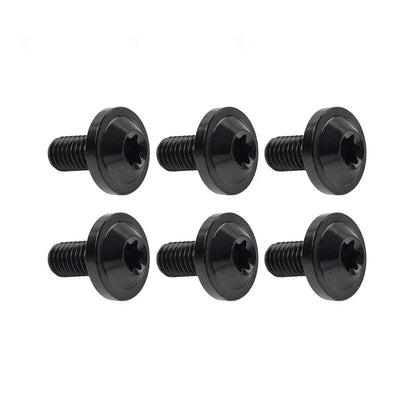 6 x Universal Titanium M5x15mm Torx Head Bolts for Bike Motor