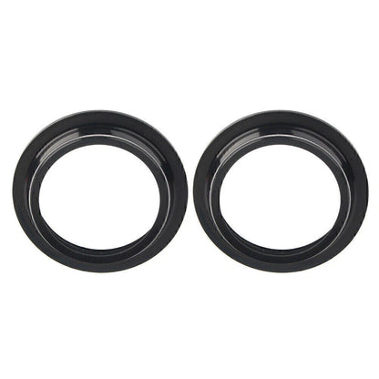 Black Dust Seals for Motorcycle Front Fork Damper Shock Absorber 41X53MM